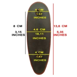Beretta Competition Recoil Pad in Red Rubber - Skeet -Deals Tactical Fits Store C51267 1