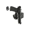 Beretta Leather Holster Model 02 - Demi, Right Hand - 92/96/98 1 Beretta Leather Holster Model 02 - Demi, Right Hand - 92/96/98 -Deals Tactical Fits Store E01115 FRONT2