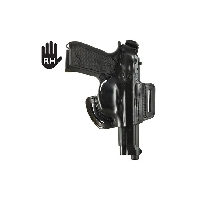 Beretta Leather Holster Model 02 - Demi, Right Hand - 92/96/98 3 Beretta Leather Holster Model 02 - Demi, Right Hand - 92/96/98