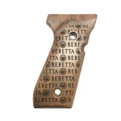 Beretta Wood grips set for 92 series - Logo Storm model -Deals Tactical Fits Store E02832 2