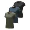 Beretta Set of 3 Woman's T-shirt -Deals Tactical Fits Store TS991T2081 FRONT