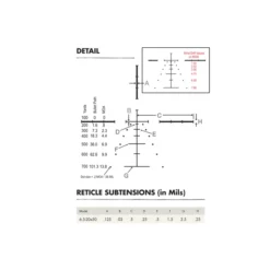 Beretta Burris Fullfield E1 6.5-20x50 Plex E1 MV Ret. -Deals Tactical Fits Store burris fullfield e1 6.5 20x50mm 2bis